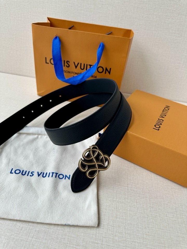 Ремень кожаный 34 мм фото 3