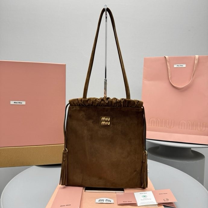 Сумка кожаная женская Miu miu Joie Suede 28 см