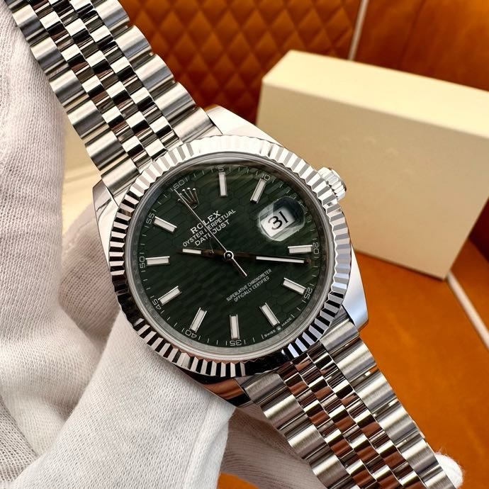 Clock Wrist ROLEX DATEJUST 41 M126334-0030