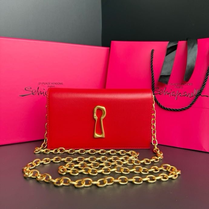 Клатч кожаный женский 19 см