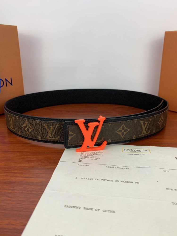 Belt leather 35 mm фото 9