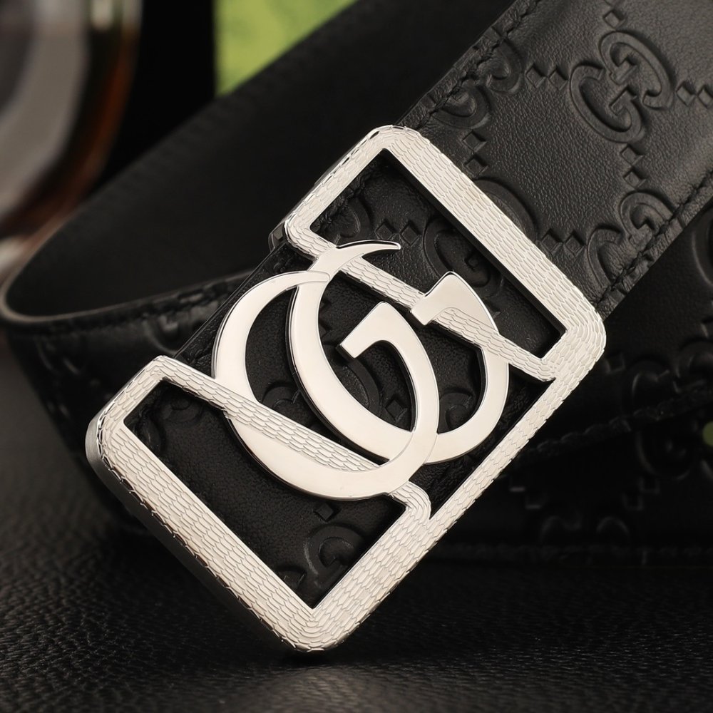 Belt leather 40 mm фото 8