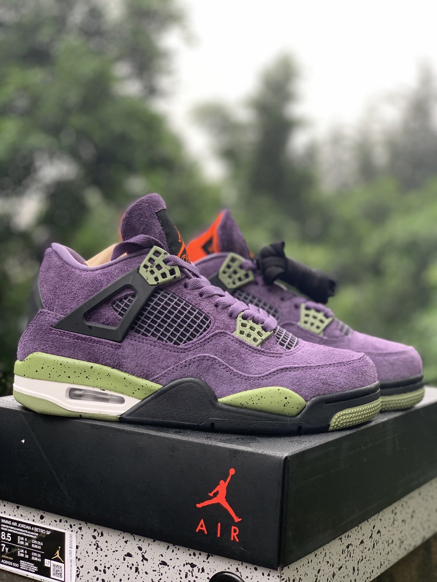 Sneakers Air Jordan 4 Retro AQ9129-500 фото 5