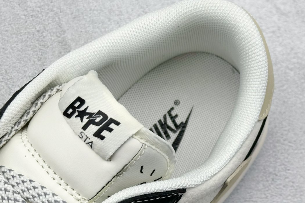 Кроссовки Travis Scott x Fragment Design x Air Jordan 1 Low OG SP AJ1 Bape фото 8