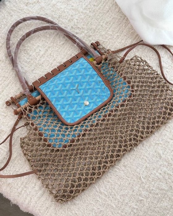 Сумка Goyard Aligre Limited Edition из рафии фото 2