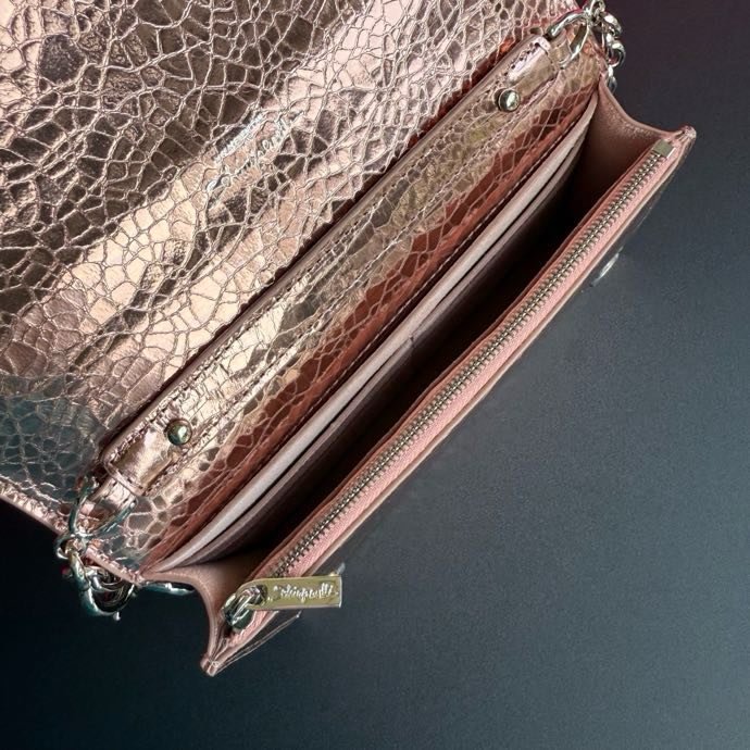 Клатч кожаный женский 19 см фото 8