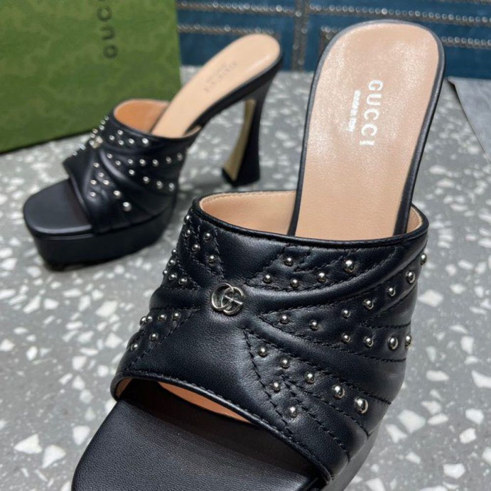 Sandals black - the size 39 фото 4