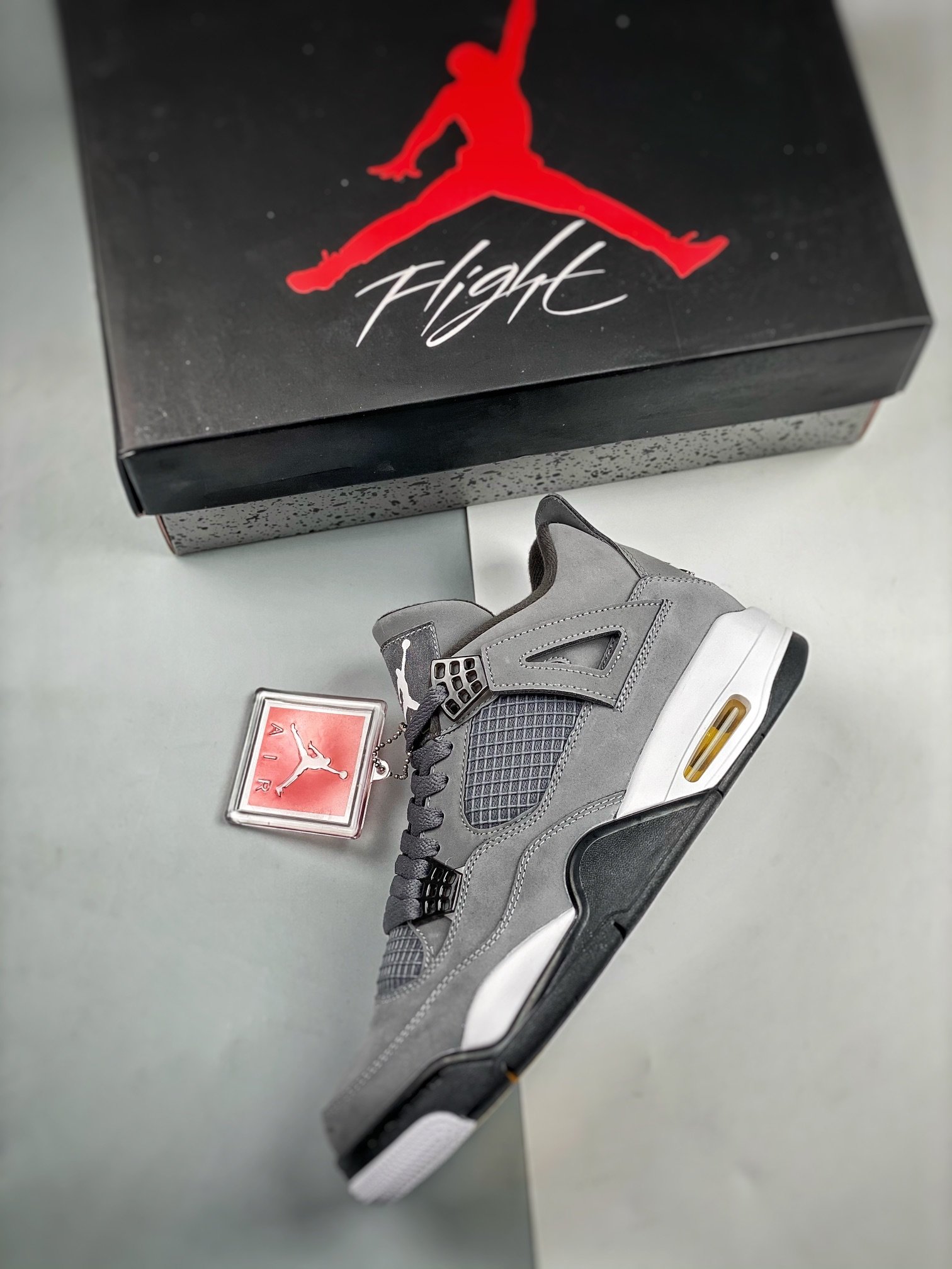 Кроссовки Air Jordan 4 Retro Cool Grey фото 3