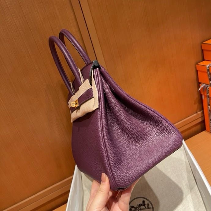 Сумка Birkin 30 в коже Togo фото 6