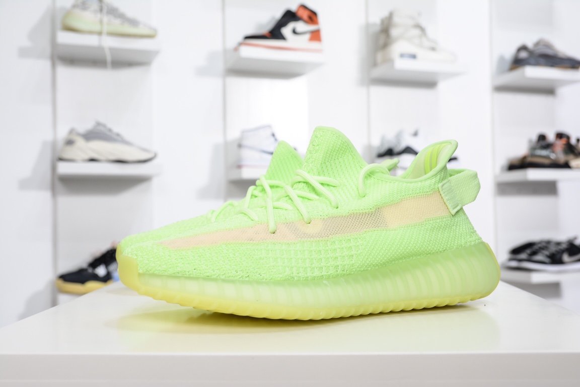 Кроссовки Yeezy Boost 350 V2 Glow - EG5293 фото 4