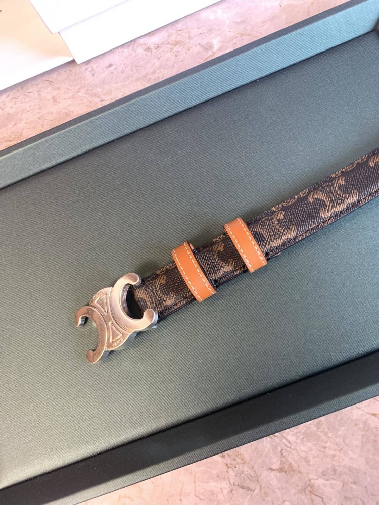 Ремень кожаный 25 мм фото 2