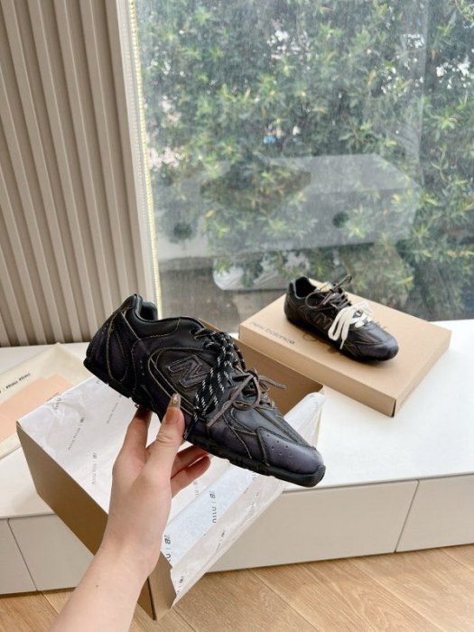 Sneakers leather Miu Miu x New Balance фото 3