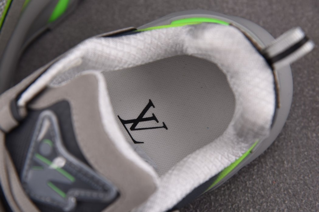 Кроссовки LOUIS VUITTON Runner Tatic Grey Green фото 10