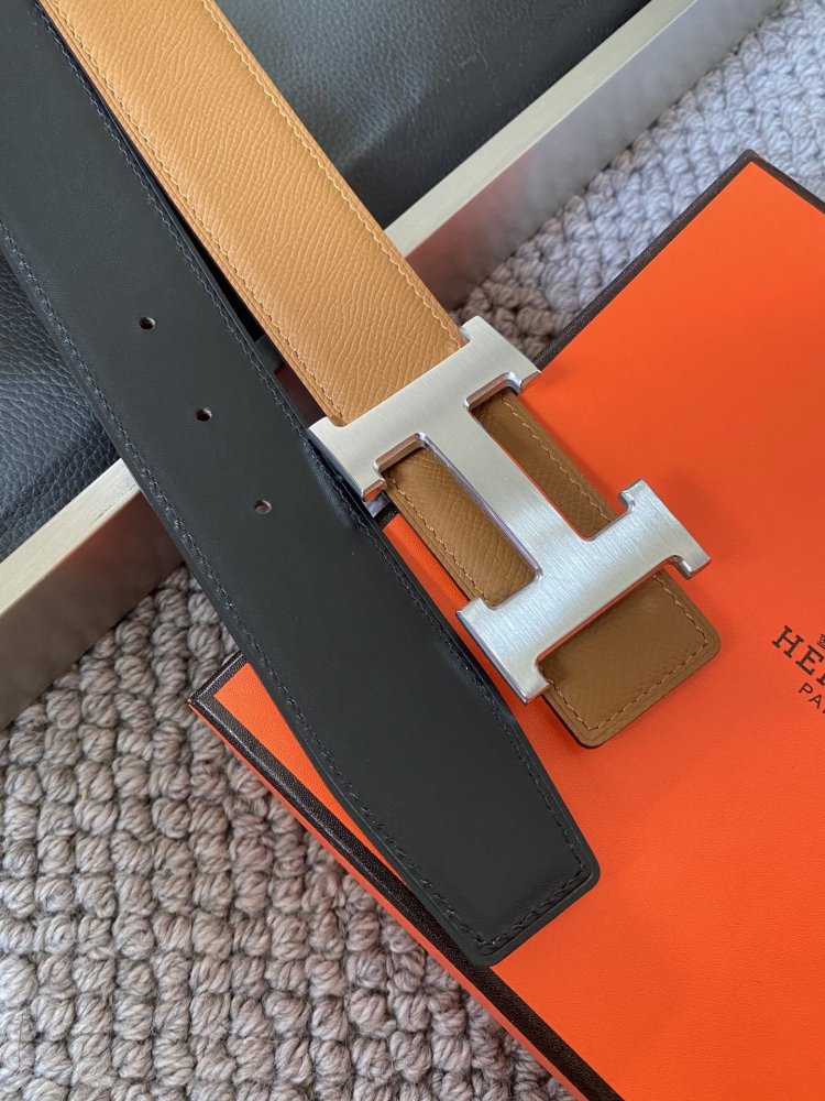 Belt leather 38 mm фото 5