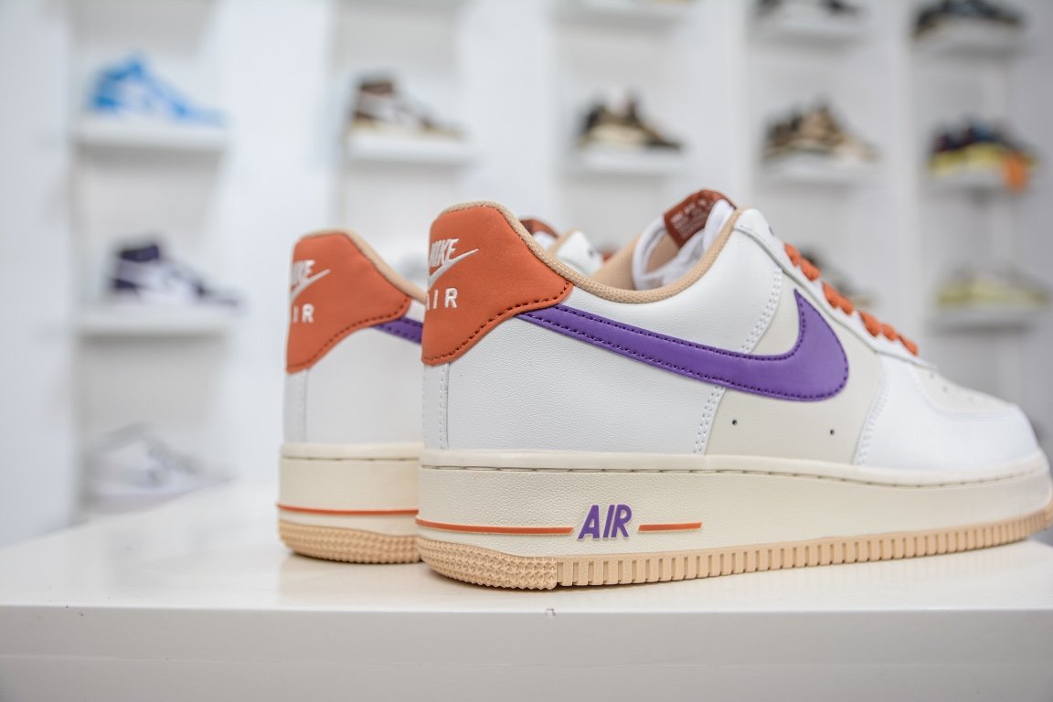 Кроссовки Air Force 1 07 Low Purple Cabbage YY3188-102 фото 6