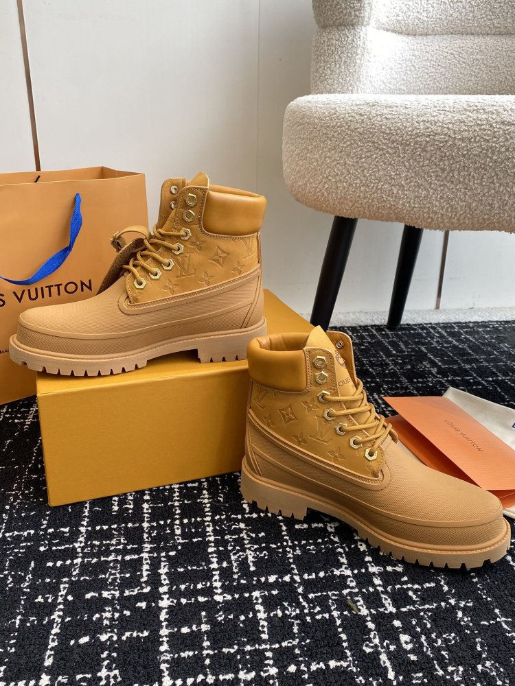 Ботинки женские Louis Vuitton x Timberland фото 4