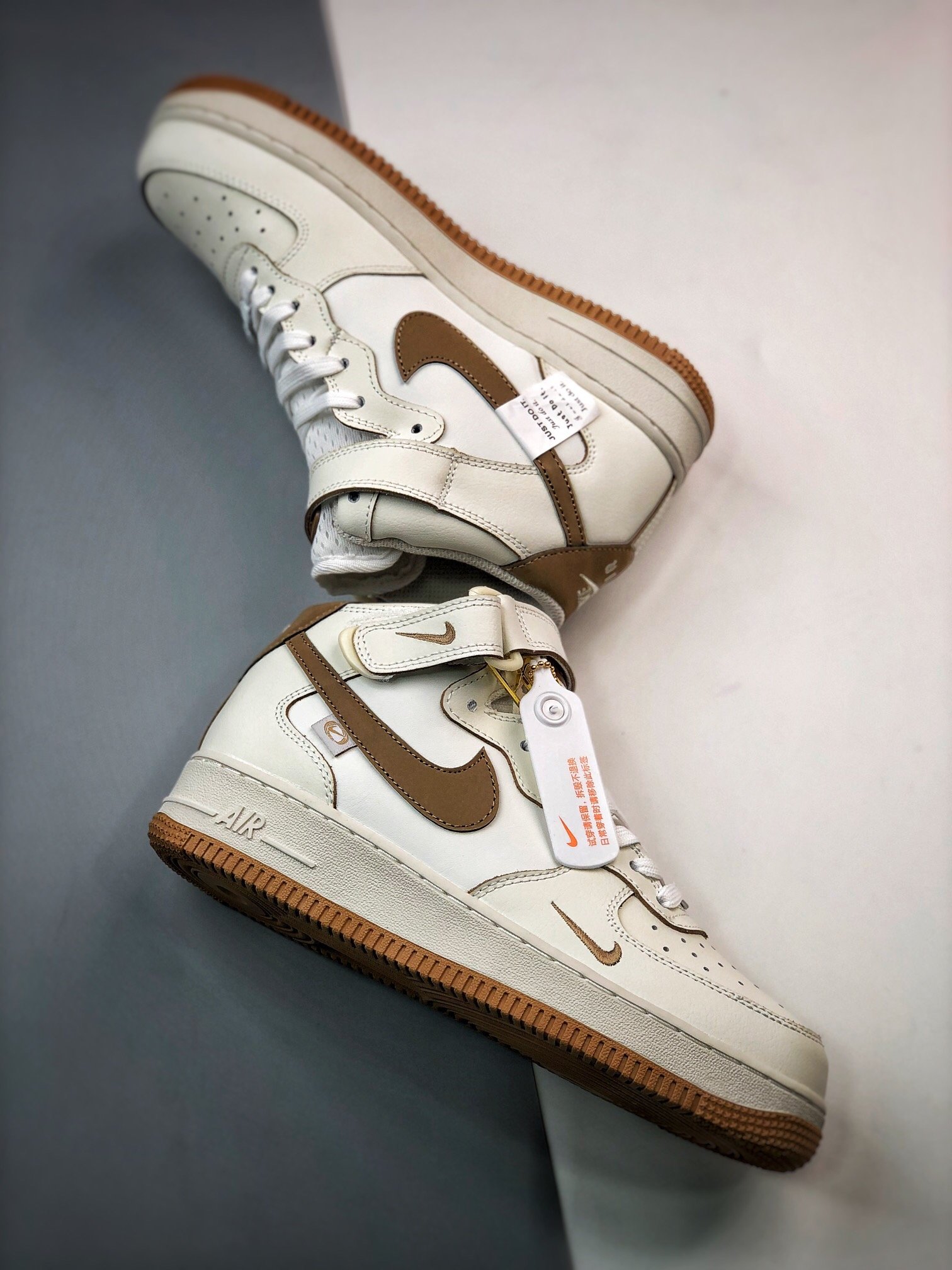 Sneakers Air Force 1 Mid FB1869-022 фото 5