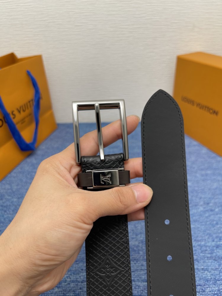 Ремень кожаный 35 мм фото 3