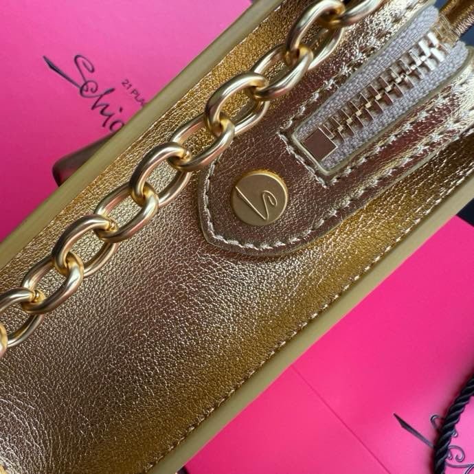 A bag leather women's 15 cm фото 4