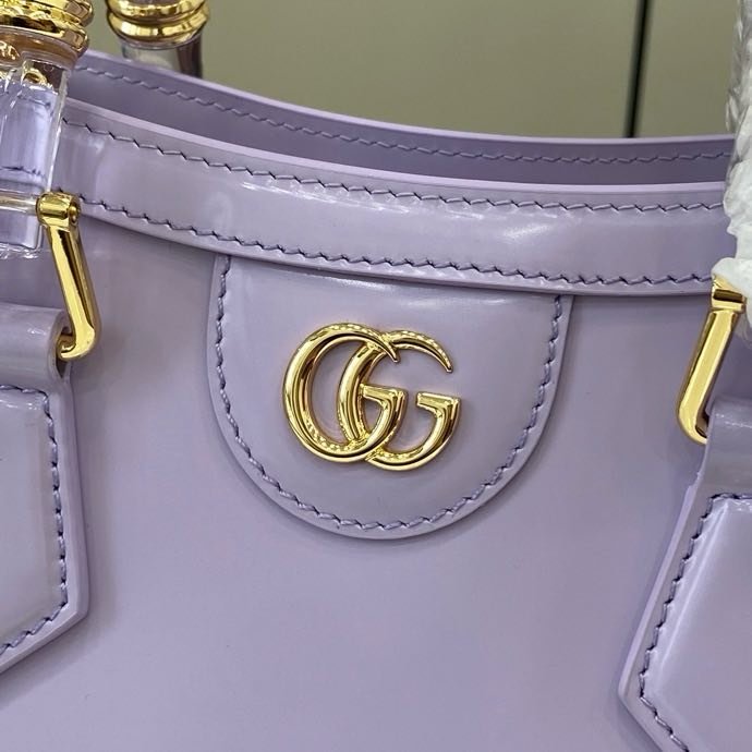 Сумка кожаная Gucci Diana 20 см фото 4