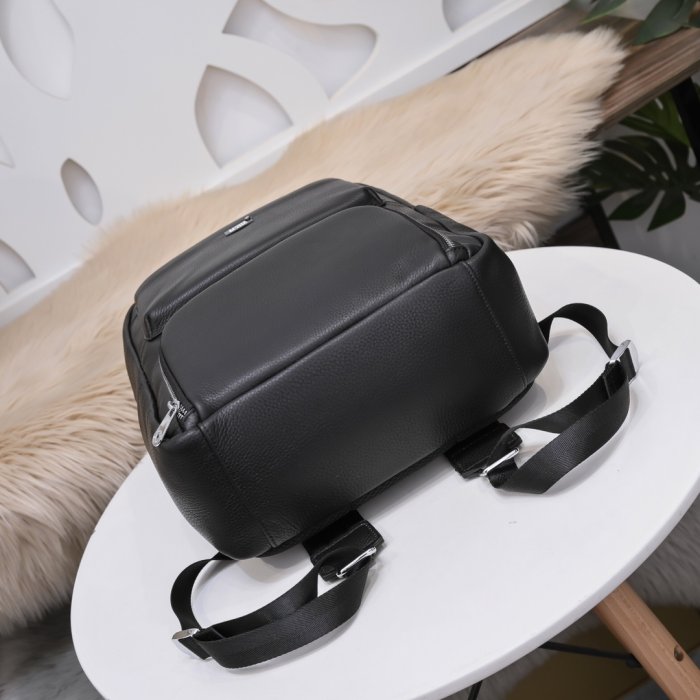 Рюкзак кожаный мужской фото 7