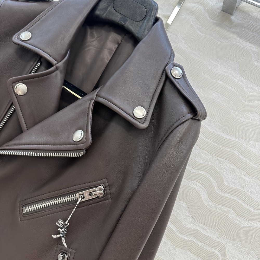 Куртка шкіряна жіноча фото 3