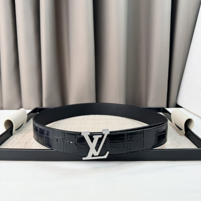 Belt leather 3.8 cm