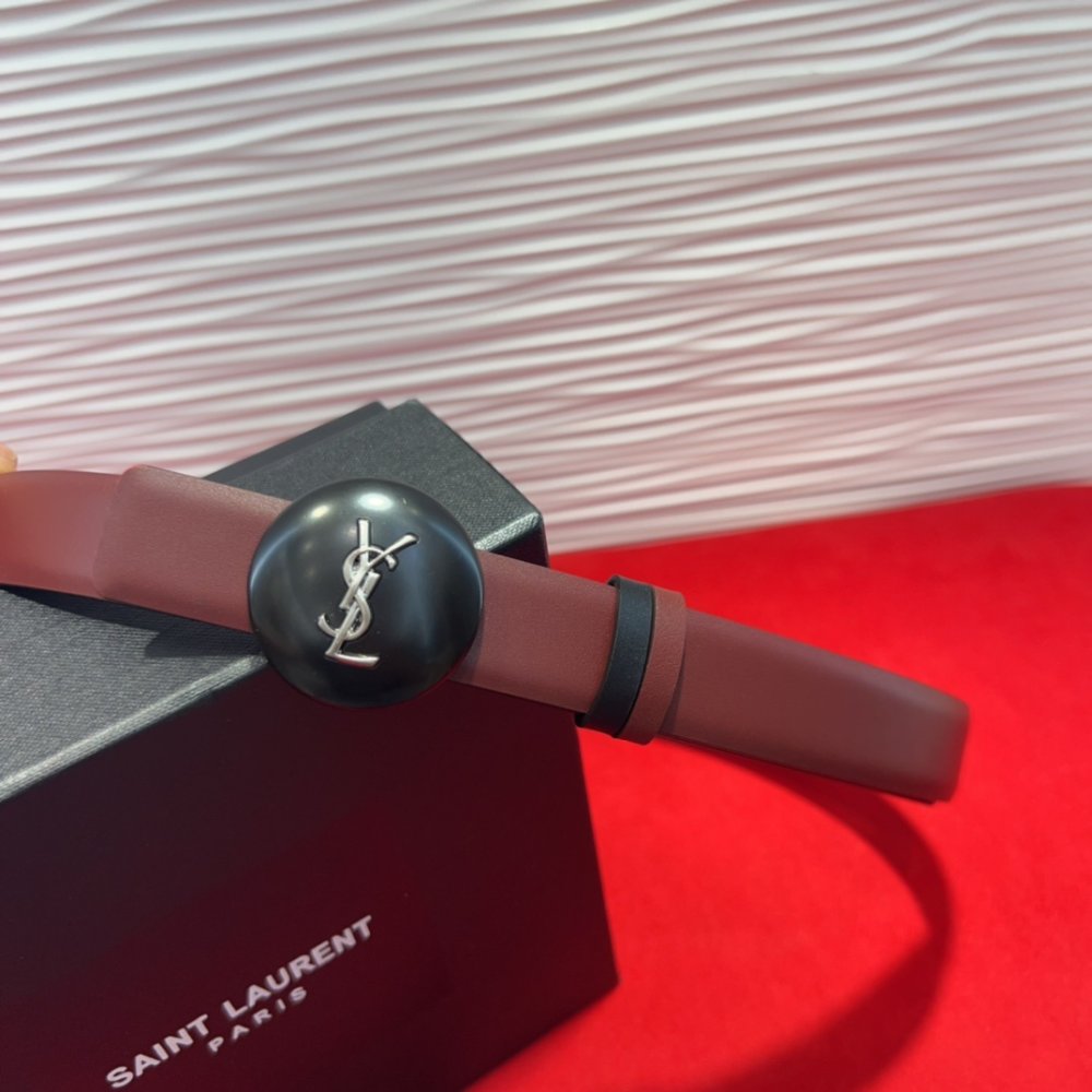 Belt leather 25 mm фото 4