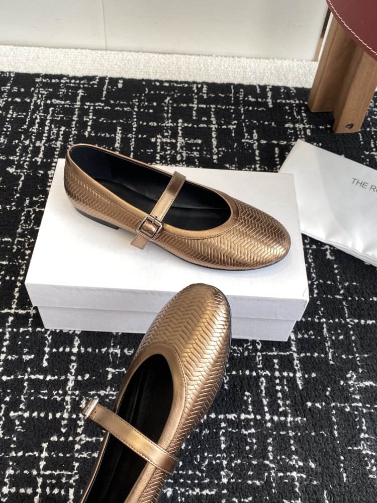 Балетки кожаные фото 6