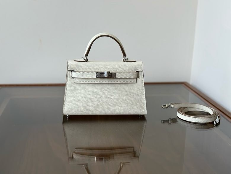 Hermès Kelly Mini 20 в коже Epsom фото 2