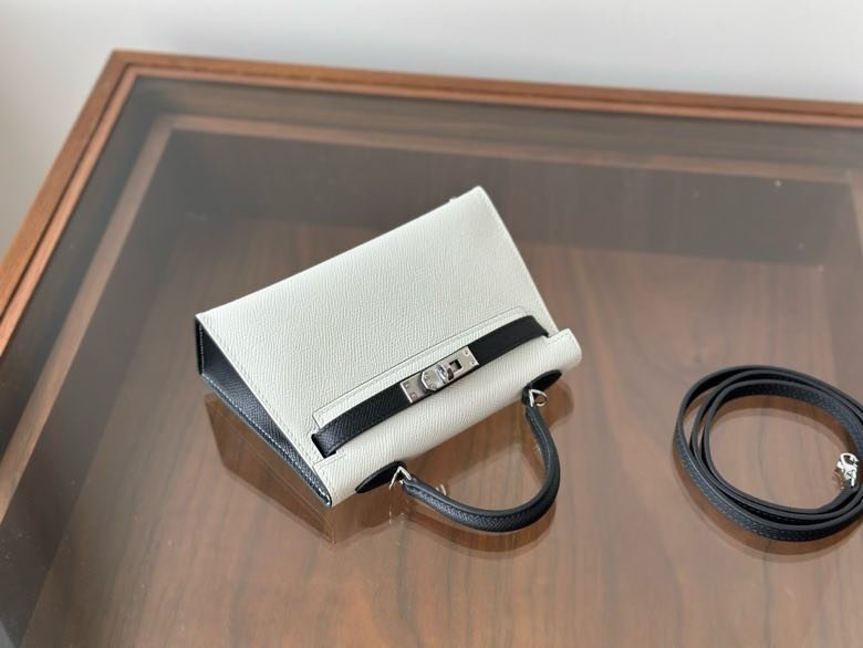 Hermès Kelly Mini 20 в коже Epsom фото 2