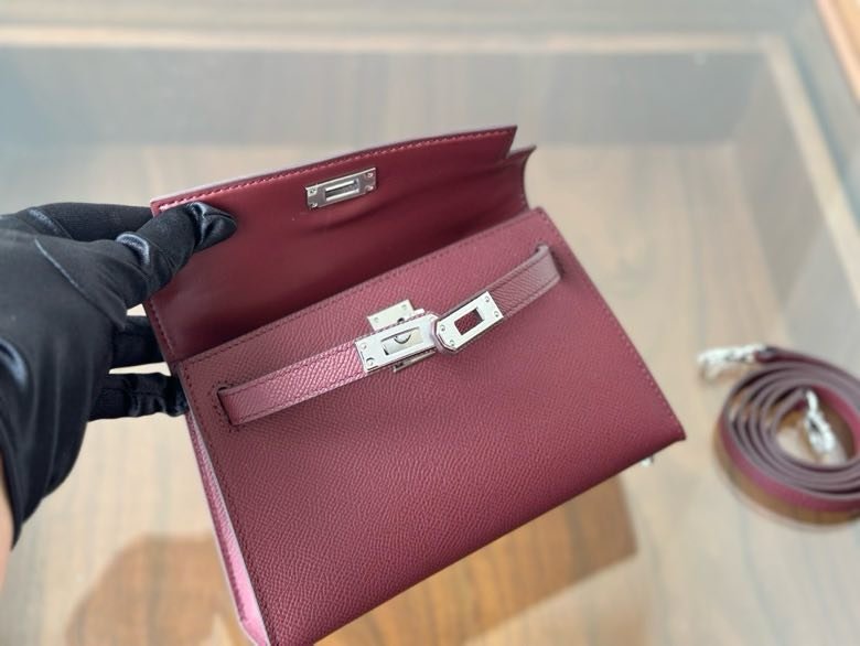 Hermès Kelly Mini 20 в коже Epsom фото 2