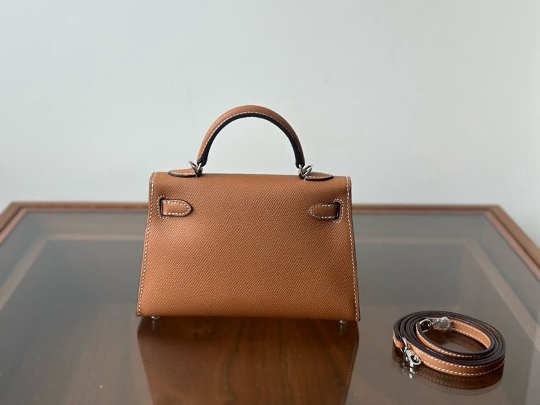 Hermès Kelly Mini 20 в коже Epsom фото 2