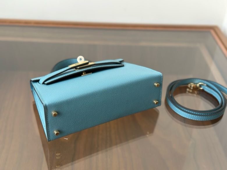 Hermès Kelly Mini 20 в коже Epsom фото 3