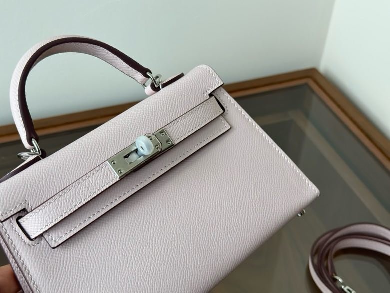 Hermès Kelly Mini 20 в коже Epsom фото 3