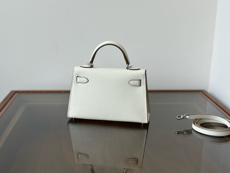 Hermès Kelly Mini 20 в коже Epsom фото 3