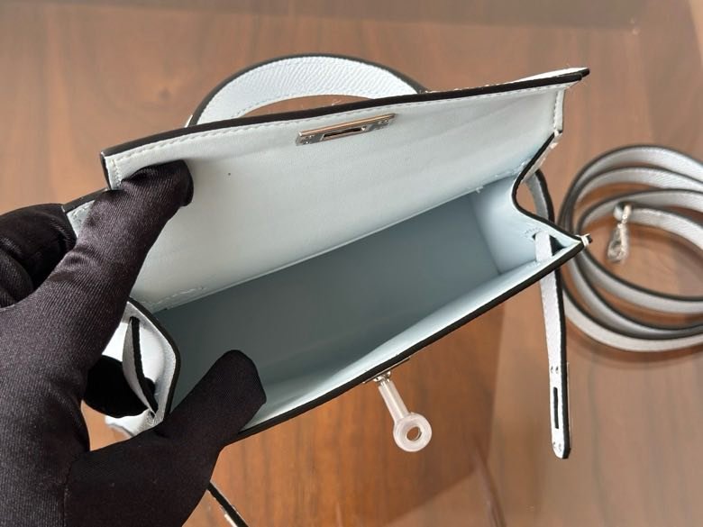 Hermès Kelly Mini 20 в коже Epsom фото 3