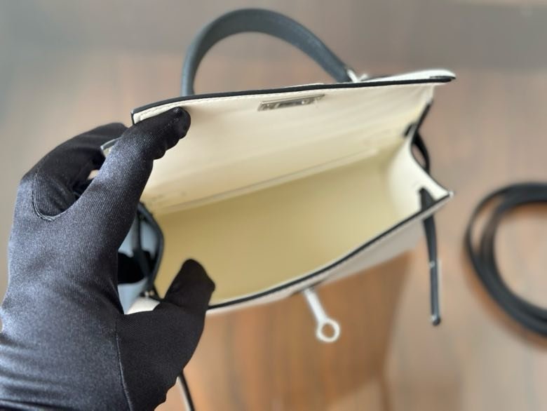 Hermès Kelly Mini 20 в коже Epsom фото 3