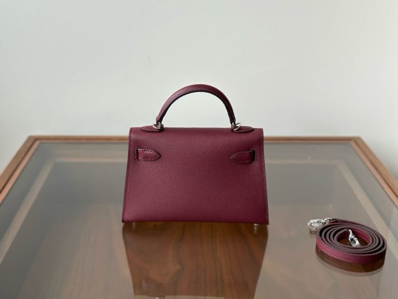 Hermès Kelly Mini 20 в коже Epsom фото 3