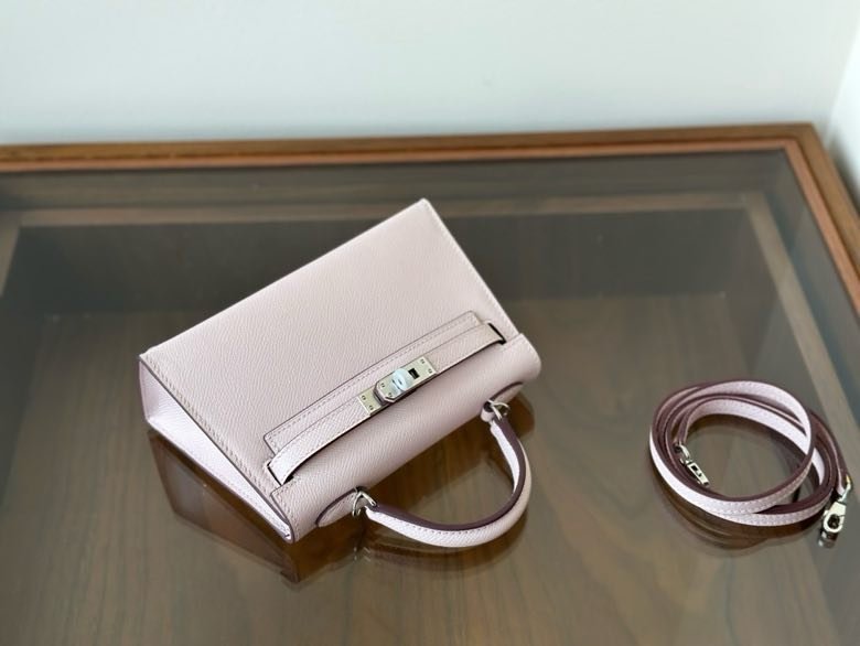 Hermès Kelly Mini 20 в коже Epsom фото 4