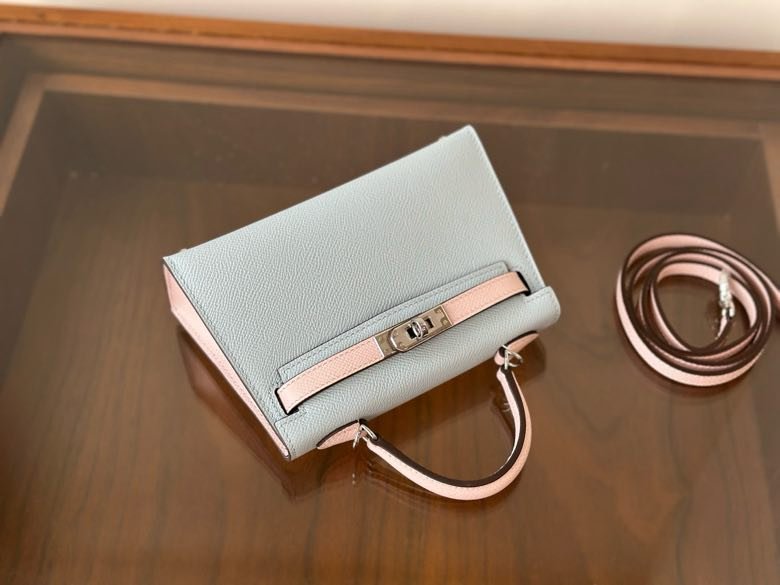 Hermès Kelly Mini 20 в коже Epsom фото 4