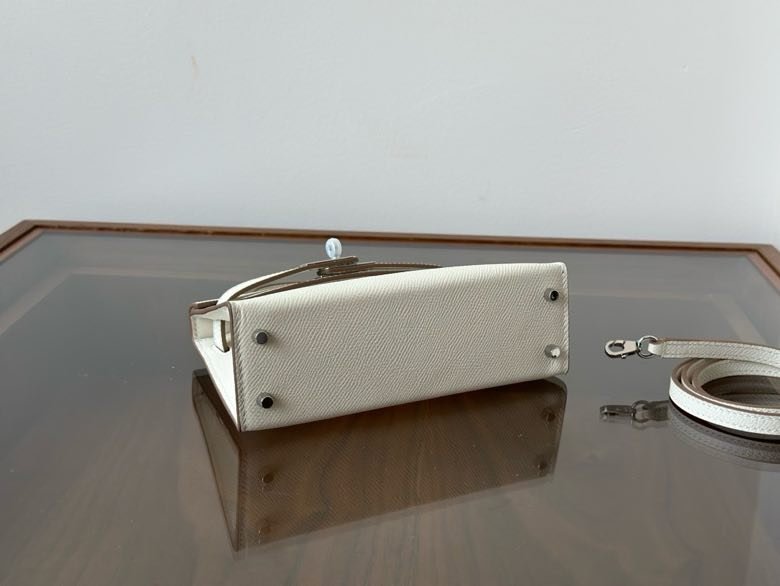 Hermès Kelly Mini 20 в коже Epsom фото 4