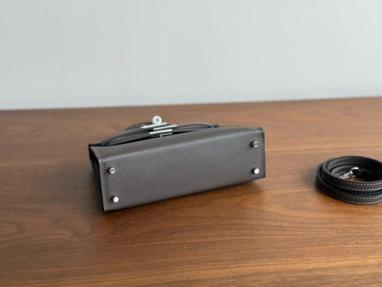 Hermès Kelly Mini 20 в коже Epsom фото 4