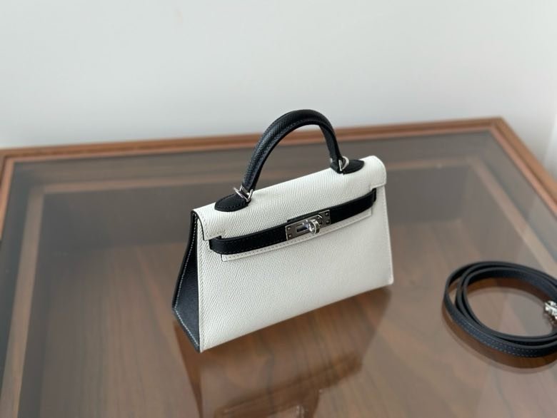 Hermès Kelly Mini 20 в коже Epsom фото 5