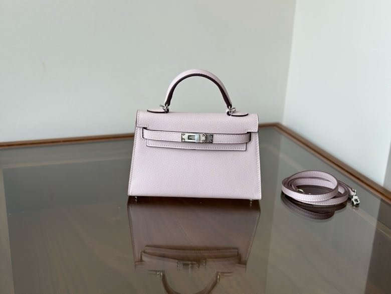 Hermès Kelly Mini 20 в коже Epsom фото 6