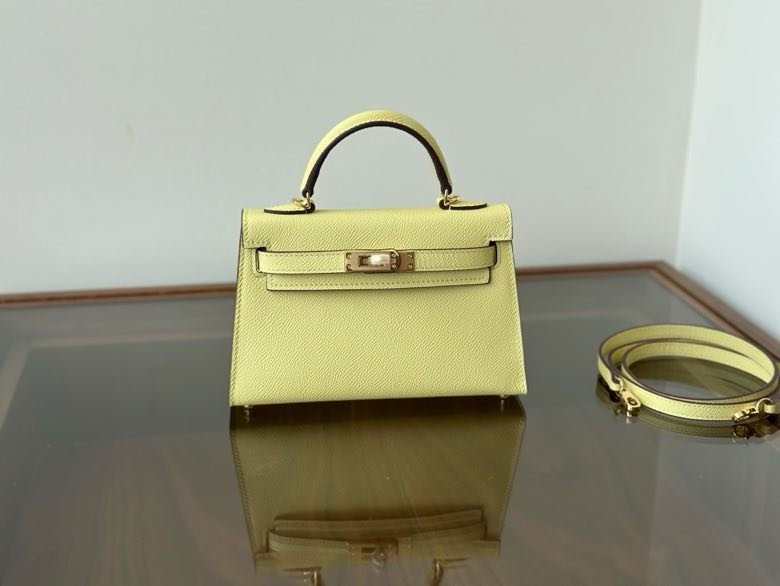 Hermès Kelly Mini 20 в коже Epsom фото 6