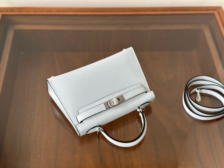 Hermès Kelly Mini 20 в коже Epsom фото 6
