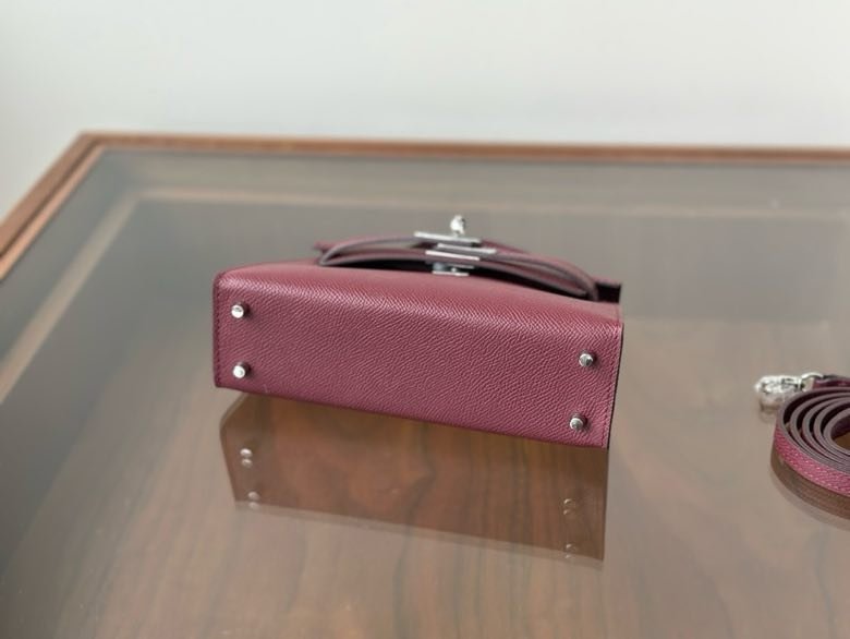 Hermès Kelly Mini 20 в коже Epsom фото 6