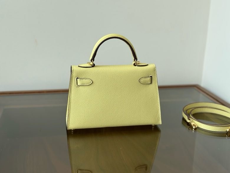 Hermès Kelly Mini 20 в коже Epsom фото 7