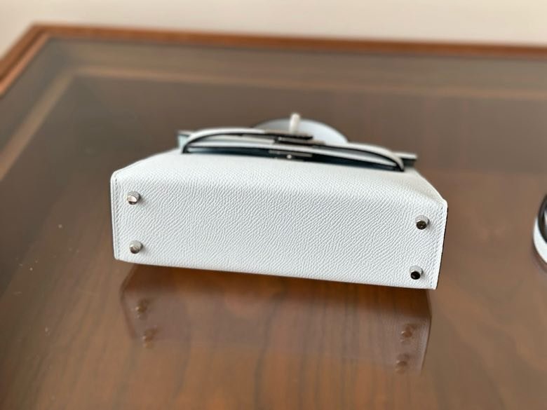 Hermès Kelly Mini 20 в коже Epsom фото 7